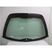 CITROEN C5 - 6/2001 to 02/2005 - 5DR HATCH - REAR WINDSCREEN GLASS -ENCAPSULATED,1 HOLE (800MM CENTRE HEIGHT) - GREEN 