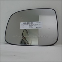 HOLDEN RODEO RA - 12/2002 to 7/2008 - UTILITY - PASSENGERS - LEFT SIDE MIRROR - FLAT GLASS WITH BACKING PLATE