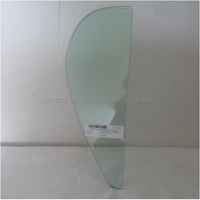 suitable for TOYOTA HILUX GGN126-TGN126 - 7/2015 to CURRENT - 4DR UTE - DRIVERS - RIGHT SIDE REAR QUARTER GLASS - GREEN 
