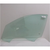 BMW X6 E71 - 07/2008 to 11/2014 - 4DR WAGON - LEFT SIDE FRONT DOOR GLASS - GREEN 