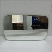 BMW 5 SERIES E28 - 4/1973 to 8/1988 - 4DR SEDAN - LEFT/RIGHT SIDE MIRROR - FLAT MIRROR GLASS ONLY (155w X 92h)