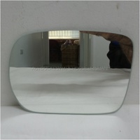 HONDA MDX 2HKYD - 3/2003 to 12/2006 - 5DR WAGON - LEFT SIDE MIRROR - FLAT MIRROR GLASS ONLY (178mm X 130mm)