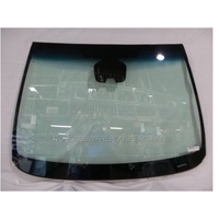OPEL ASTRA AS - 9/2012 TO CURRENT - 5DR HATCH - FRONT WINDSCREEN GLASS - RAIN SENSOR LENS, MIRROR BUTTON, TOP MOULD & RETAINER - GREEN 