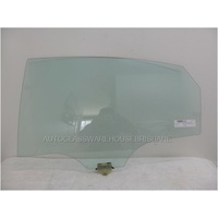 HYUNDAI SONATA LF - 10/2015 TO 5/2021 - 4DR SEDAN - PASSENGERS - LEFT SIDE REAR DOOR GLASS - GREEN