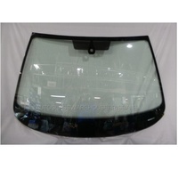 SKODA OCTAVIA NE - 11/2013 to CURRENT - 5DR LIFTBACK - FRONT WINDSCREEN GLASS - RAIN SENSOR BRACKET(DIFFERENT), ACOUSTIC, TOP MOULD & RETAINER - GREEN