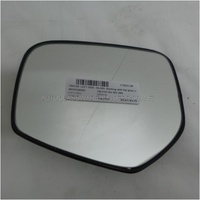 MITSUBISHI TRITON ML/MN - 6/2006 to 4/2015 - UTE - LEFT SIDE MIRROR - FLAT GLASS ONLY WITH BACKING PLATE (195mm X 157mm)