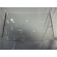 MERCEDES 201 SERIES 180E - 12/1984 to 1/1994 - REAR WINDSCREEN GLASS - CLEAR