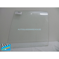 HOLDEN COMMODORE VB/VC/VH/VK/VL - 11/1978 TO 8/1988 - 4DR SEDAN (AUSTRALIA MADE) - PASSENGERS - LEFT SIDE REAR DOOR GLASS - CLEAR