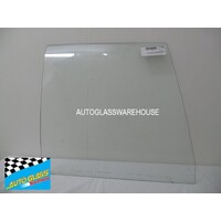 HOLDEN COMMODORE VB/VC/VH/VK/VL - 11/1978 TO 8/1988 - 4DR SEDAN (AU MADE) - DRIVERS - RIGHT SIDE REAR DOOR GLASS - CLEAR