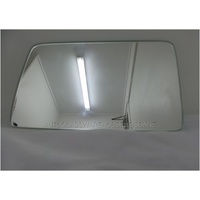 NISSAN SKYLINE PINTARA R31 - 1986 to 1990 - SEDAN/WAGON - LEFT SIDE MIRROR - FLAT GLASS ONLY - 151 WIDE