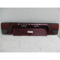 MITSUBISHI MAGNA TR/TS - 3/1991 to 4/1996 - 4DR SEDAN - TAIL LIGHT GARNISH REAR - BURGUNDY