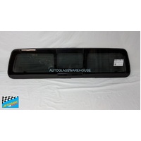 NISSAN NAVARA D23 - NP300 - 3/2015 to CURRENT - 4DR DUAL CAB - REAR WINDSCREEN GLASS - REAR SLIDER ELECTRIC (GENUINE)