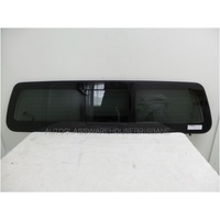 NISSAN NAVARA D23 - NP300 - 3/2015 to CURRENT - 4DR DUAL CAB - REAR WINDSCREEN GLASS - REAR SLIDER ELECTRIC (GENUINE)