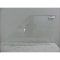 FORD CORTINA TD-TE - 1973 to 1979 - 4DR SEDAN - PASSENGERS - LEFT SIDE FRONT DOOR GLASS - 3 HOLES - CLEAR - CALL FOR STOCK