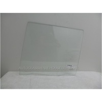 HONDA CIVIC AK - 1/1984 to 10/1987 - 4DR SEDAN - PASSENGERS - LEFT SIDE REAR DOOR GLASS