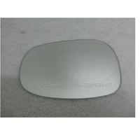 BMW 3 SERIES E93 - 4/2007 to 12/2014 - 2DR CONVERTIBLE - LEFT SIDE MIRROR - FLAT GLASS ONLY - 170mm WIDE X 115mm HIGH