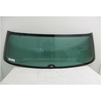 VOLKSWAGEN GOLF VI - 2/2009 TO CURRENT - 3/5DR HATCH - REAR WINDSCREEN GLASS - 2 PLUGS AT TOP - DARK GREEN TINT