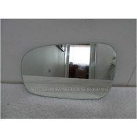 VOLVO C30/S40 M Series - 10/2007 to 8/2012 - HATCH/SEDAN - LEFT SIDE MIRROR - FLAT GLASS ONLY - 165w X 101h