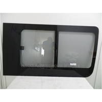 MERCEDES SPRINTER MWB/LWB - 9/2006 to CURRENT - VAN - RIGHT SIDE BEHIND DRIVER DOOR GLASS (XYG-SLIDING UNIT) (NOT RIGHT SLIDING DOOR)