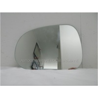 suitable for TOYOTA REGIUS - 1/1997 to 1/2005 - VAN - LEFT SIDE FLAT MIRROR GLASS ONLY - 203MM X 143MM HIGH