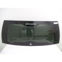 GREAT WALL X240 H3 - 10/2009 to 12/2011 - 4DR WAGON - REAR WINDSCREEN GLASS - HEATED, PRIVACY GREY, (2 HEATER + AERIAL TERMINALS) 