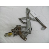 NISSAN SKYLINE HR32 - 1989 to 1993 - 4DR SEDAN - LEFT SIDE REAR ELECTRIC WINDOW REGULATOR