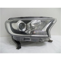 FORD RANGER PX - PT - 10/2011 to CURRENT - UTE - DRIVERS - RIGHT SIDE HEADLIGHT - EB3B-13W029-LL