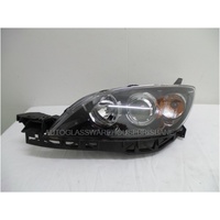 MAZDA 3 BK - 1/2004 to 3/2009 - 5DR HATCH - LEFT SIDE HEADLIGHT - STANLEY P2591L - BP4H50161LH