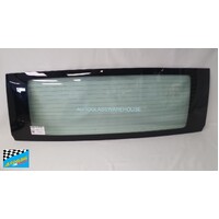 MERCEDES VIANO W639 - 2/2011 to 7/2015 - PEOPLE MOVER VAN - REAR WINDSCREEN GLASS - HEATED - CUT OFF AT BOTTOM CORNERS