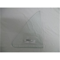 HOLDEN HD HR - 1/1965 to 1/1967 - 4DR SEDAN - DRIVERS - RIGHT SIDE REAR QUARTER GLASS - 335h X 253w