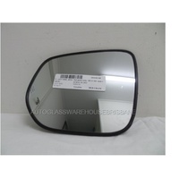 ISUZU D-MAX - 6/2012 TO 8/2020 - UTE - PASSENGERS - LEFT SIDE MIRROR - FLAT GLASS ONLY - WITH BACKING - 183 X 155 - 9403-SR1400