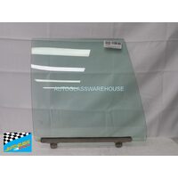HOLDEN COMMODORE VB/VC/VH/VK/VL - 11/1978 TO 8/1988 - 4DR WAGON (AUSTRALIA MADE) - DRIVERS - RIGHT SIDE REAR DOOR GLASS - GREEN