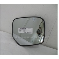 MITSUBISHI TRITON ML/MN - 6/2006 to 4/2015 - UTE - RIGHT SIDE MIRROR -GENIUNE WITH BACKING - 195mm X 157mm (A197)