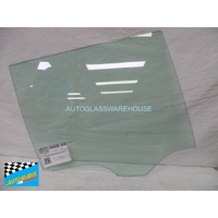 MERCEDES C CLASS 204 SERIES - 6/2007 TO 12/2014 - 4DR WAGON - DRIVERS - RIGHT SIDE REAR DOOR GLASS