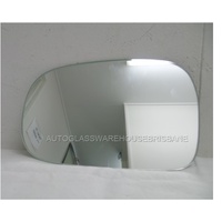 NISSAN PATHFINDER R50 - 11/1995 to 6/2005 - 4DR WAGON - LEFT SIDE MIRROR - FLAT GLASS ONLY - 185 x 205
