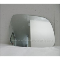suitable for TOYOTA KLUGER GSU40R - 8/2007 to 12/2014 - 5DR WAGON - RIGHT SIDE MIRROR - FLAT GLASS ONLY - 182mm X 145mm