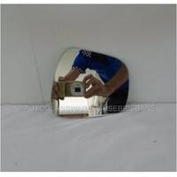 NISSAN NAVARA D23/NP300 - 3/2015 to CURRENT - UTE - PASSENGERS - LEFT SIDE MIRROR - FLAT GLASS ONLY -171W X 155H - SUIT BACKING G451L