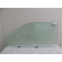 DAIHATSU CHARADE G200/G202 - 5/1993 to 7/2000 - 3DR HATCH - PASSENGERS - LEFT SIDE FRONT DOOR GLASS