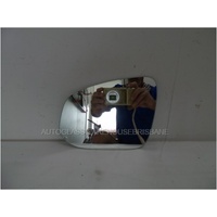 TOYOTA HILUX GGN126-TGN126 - 7/2015 TO CURRENT - UTE - LEFT SIDE MIRROR - FLAT GLASS ONLY - 190mm WIDE X 143mm HIGH