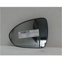 KIA RIO UB - 9/2011 to 12/2016 -5DR HATCH - PASSENGERS - LEFT SIDE MIRROR - BACKING CURVED - 171MM WIDE X 120MM HIGH