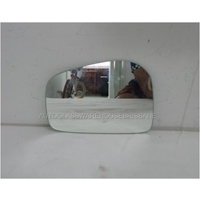 SSANGYONG MUSSO SPORTS - 4/2004 to 12/2006 - 4DR UTE - LEFT SIDE MIRROR - FLAT GLASS ONLY - 188mm X 132mm