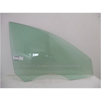 MERCEDES CLA CLASS C117 SERIES - 10/2013 TO 05/2019 - 4DR COUPE - RIGHT SIDE FRONT DOOR GLASS - SOLAR GLASS WITH FITTINGS - GREEN