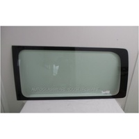 SUIT FOR TOYOTA TOYOTA HIACE H30 ZR - 6/2019 to CURRENT - LWB - TRADE VAN - PASSENGERS - LEFT SIDE REAR FIXED BONDED GLASS - 1240 X 580 - GREEN