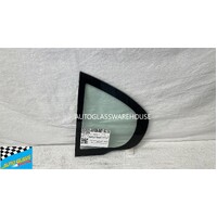 PROTON PERSONA - 02/2008 TO 6/2014 - 4DR SEDAN - LEFT SIDE REAR QUARTER GLASS - GREEN