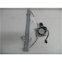 NISSAN NAVARA D22 - 4/1997 to 3/2015 - 2DR/4DR UTE - PASSENGERS - LEFT SIDE REAR WINDOW REGULATOR - ELECTRIC