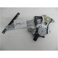 HOLDEN COLORADO RG - 6/2012 to CURRENT - 4DR DUAL CAB - PASSENGERS - LEFT SIDE REAR WINDOW REGULATOR - ELECTRIC