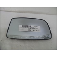 MITSUBISHI LANCER CG / CH - 7/2002 to 8/2007 - 4DR SEDAN - DRIVERS - RIGHT SIDE MIRROR - WITH BACKING PLATE - MR5203417