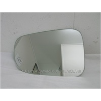 MAZDA 2 DJ - 8/2014 TO CURRENT - 5DR HATCH - PASSENGERS - LEFT SIDE MIRROR - FLAT GLASS ONLY - 165MM X 117MM HIGH