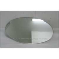 MINI COOPER R50 - 2002 TO 2004 - 3DR HATCH - PASSENGERS - LEFT SIDE MIRROR - FLAT GLASS ONLY - 170MM WIDE X 100MM
