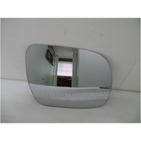 TOYOTA HILUX ZN210 WORKMATE - 3/2005 to 2015 - 2/4DR UTE - RIGHT SIDE MIRROR - CURVED GENUINE GLASS ONLY - 185x147